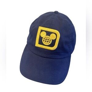 Disney Parks Vintage 1928 Collection Gold Mickey Embroidered Adult Baseball Cap